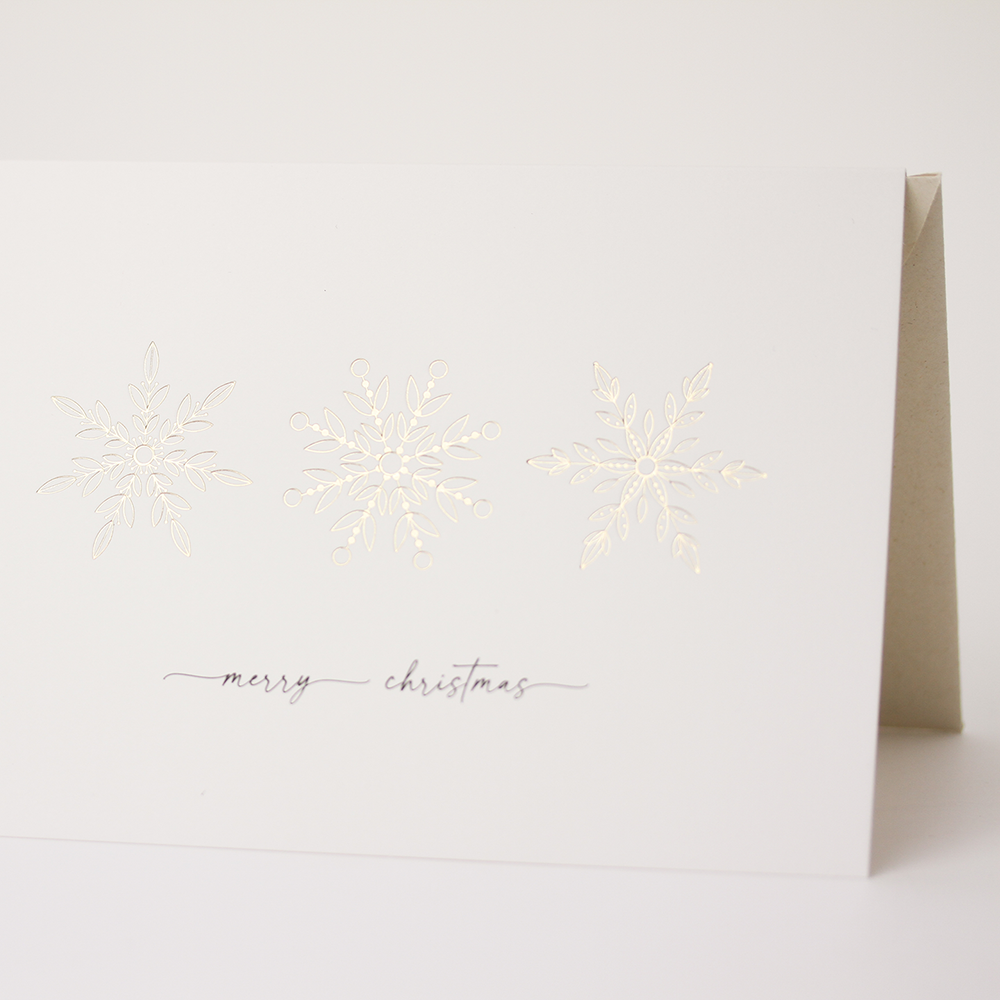 einzigARTig Doppelkarte "Merry Christmas"