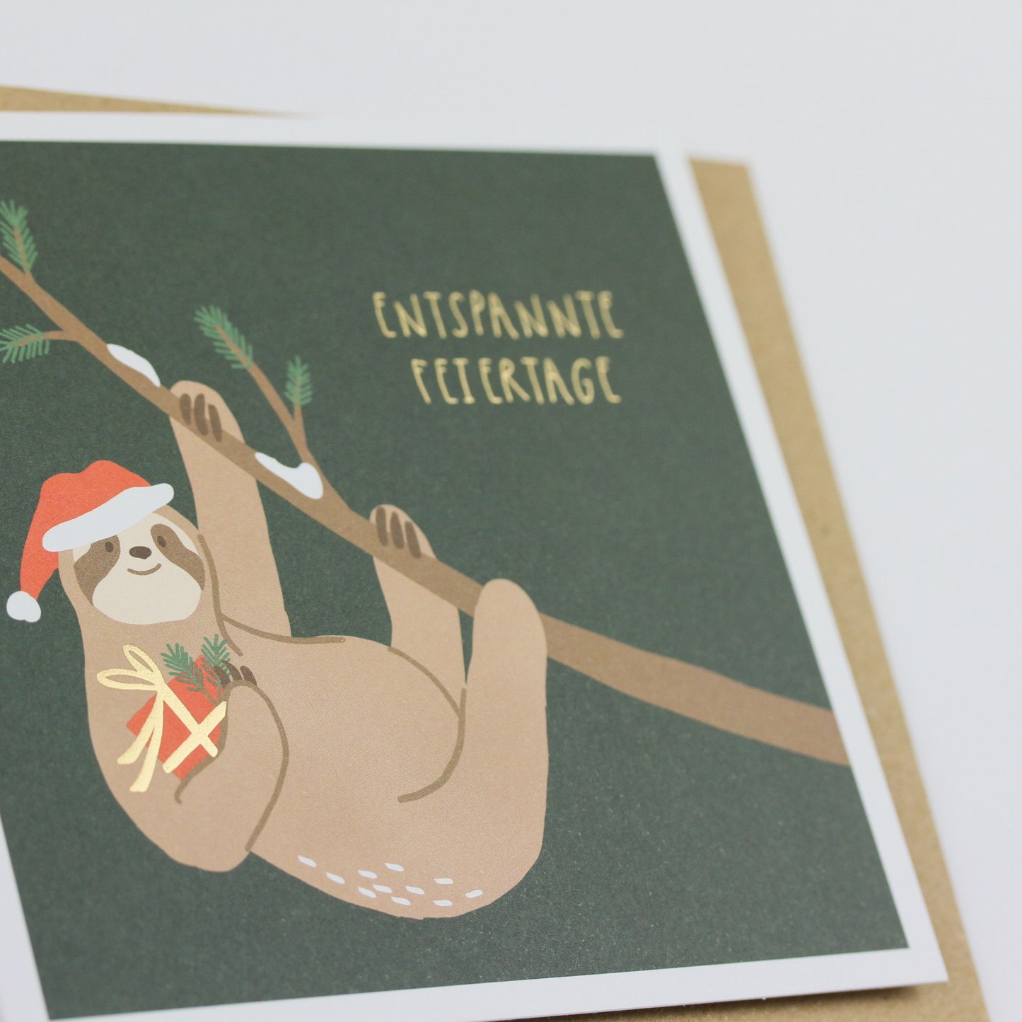 QuadrART Doppelkarte "Entspannte Feiertage"