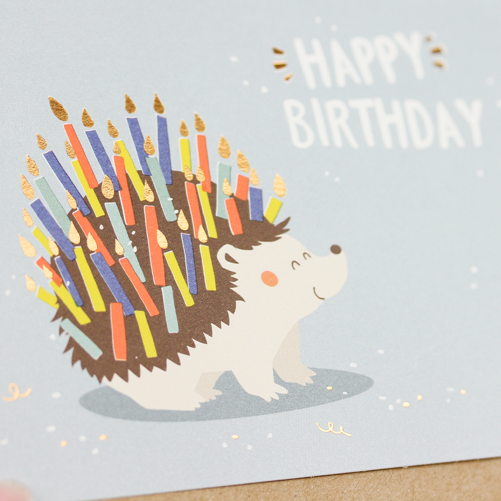 LETTERART Doppelkarte "Happy Birthday"