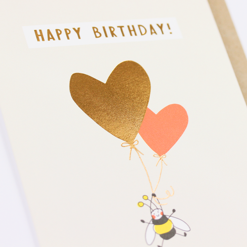 LETTERART Doppelkarte "Happy Birthday!"