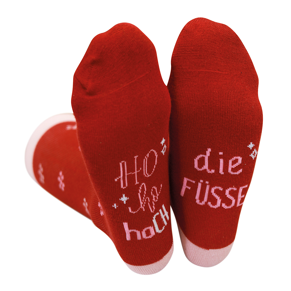 Coole Socke "Hohoho" | Größe 36-40