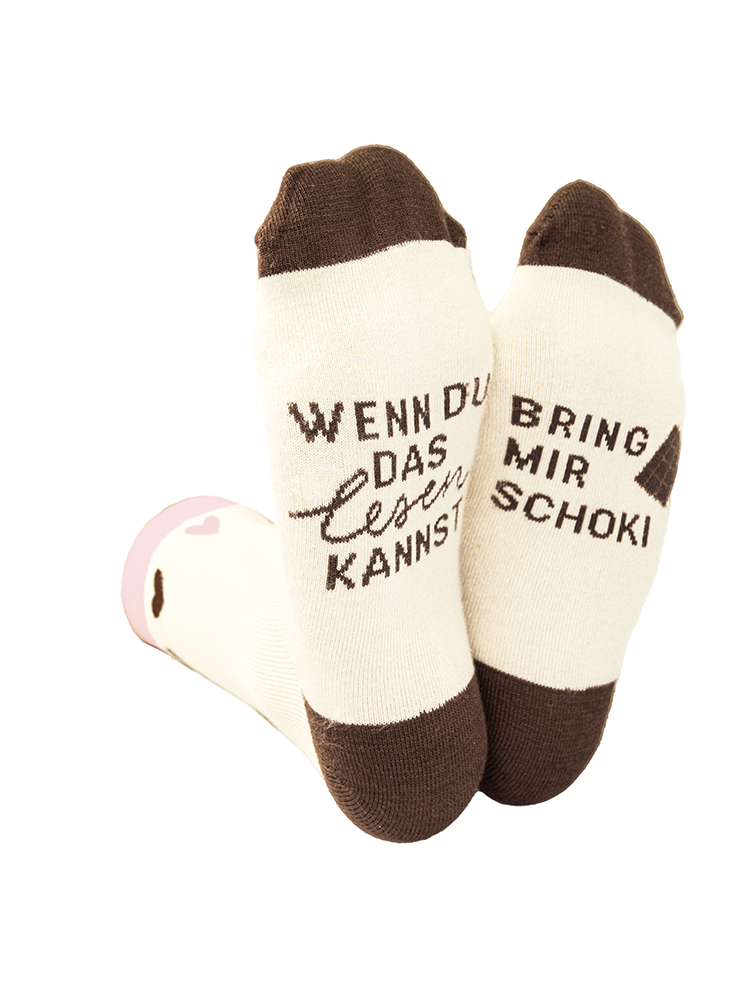 Coole Socke "Schoki" | Größe 36-40
