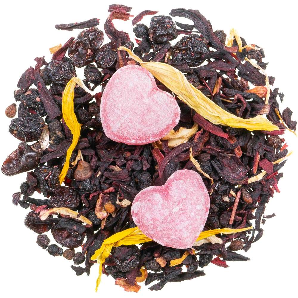 Früchtetee "Lieblingsmensch" mit Himbeere-Geschmack