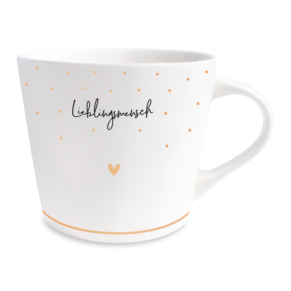 Goldtasse Schreibkram Manufaktur "Lieblingsmensch"