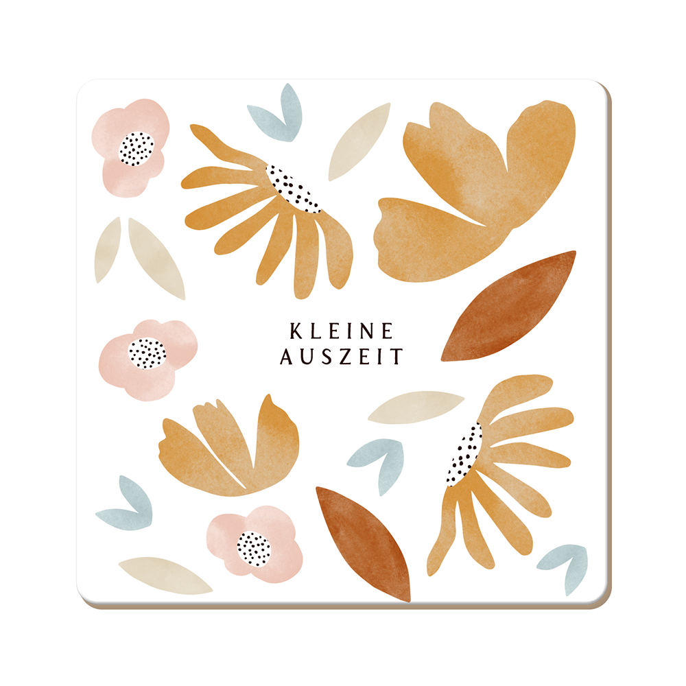 Korkuntersetzer "Kleine Auszeit"