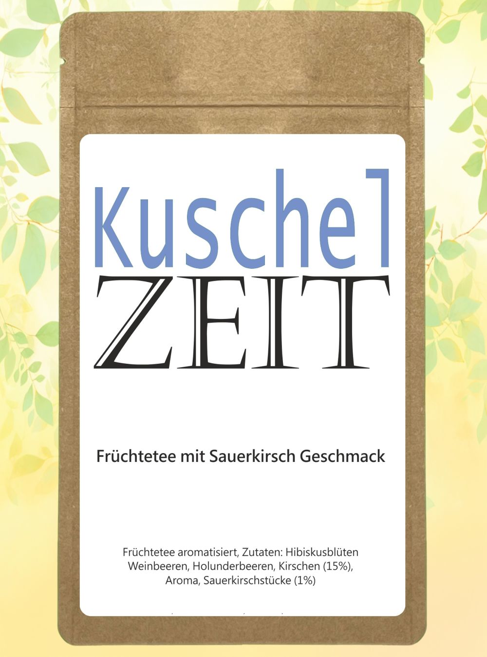 Früchtetee "Kuschelzeit" mit Sauerkirsch-Geschmack