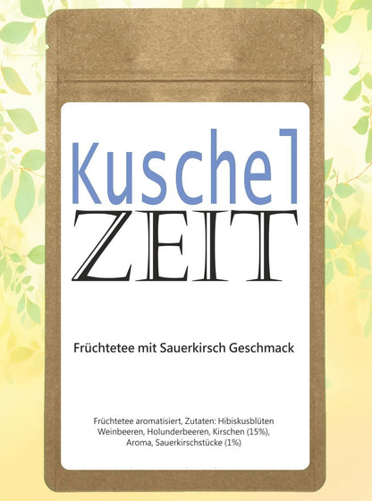 Früchtetee "Kuschelzeit" mit Sauerkirsch-Geschmack
